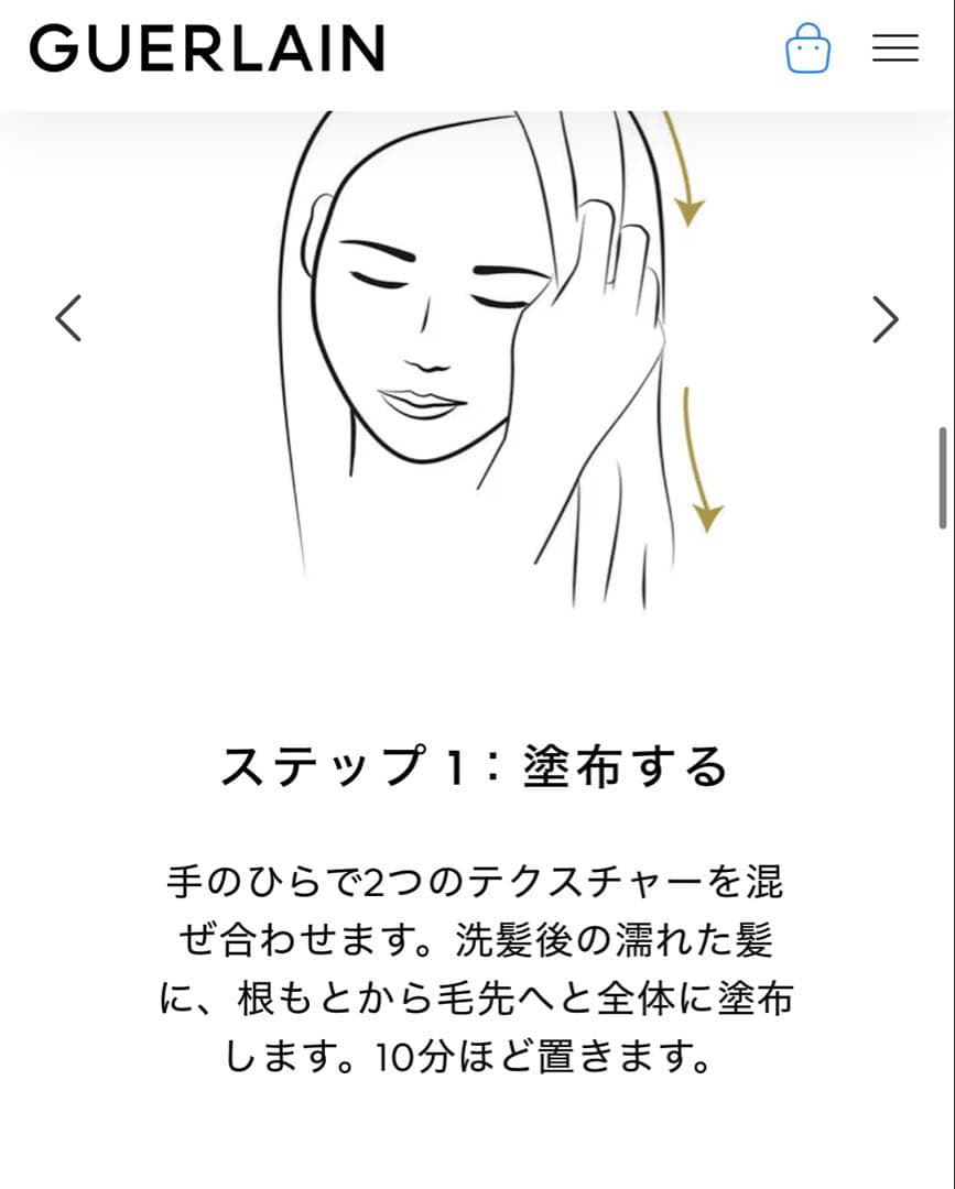 【未使用同様】ゲラン⭐︎アベイユ ロイヤルスカルプ&ヘア ダブルR マスク