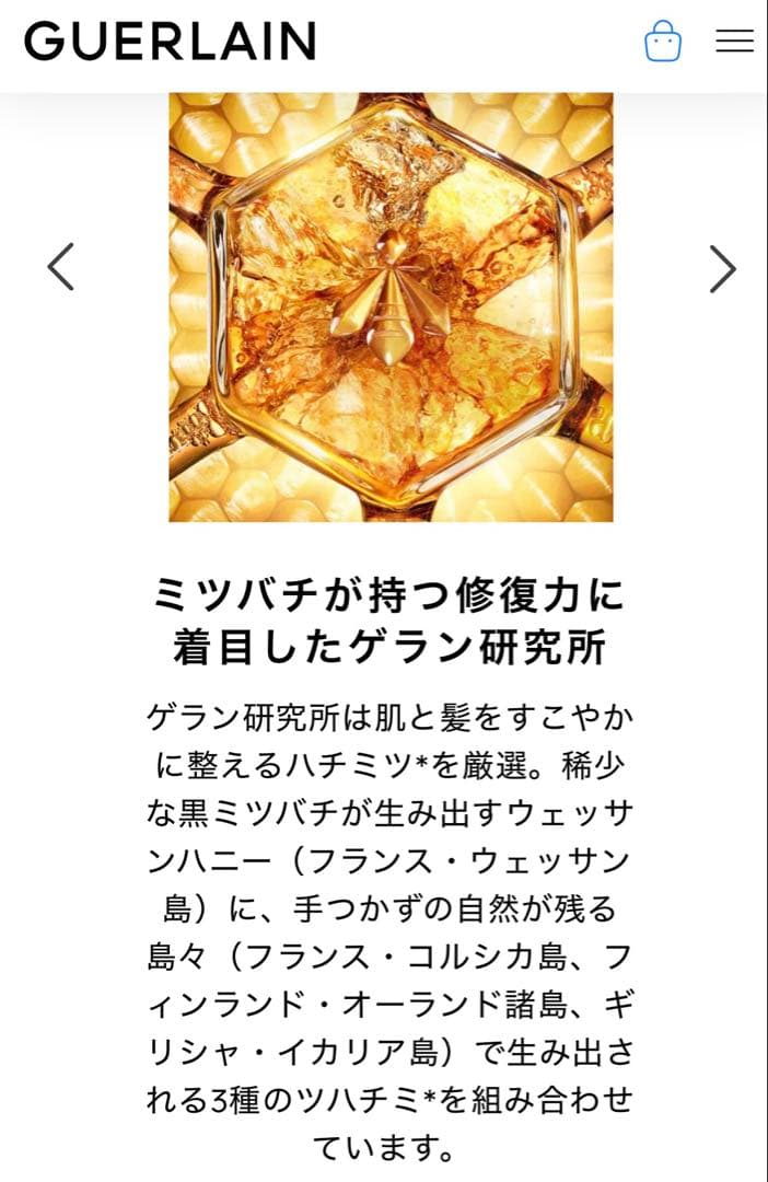 【未使用同様】ゲラン⭐︎アベイユ ロイヤルスカルプ&ヘア ダブルR マスク