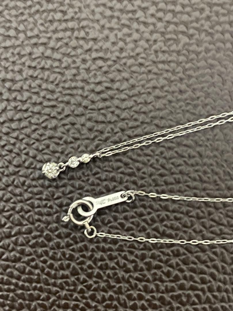 4℃ Pt850 プラチナ ネックレス