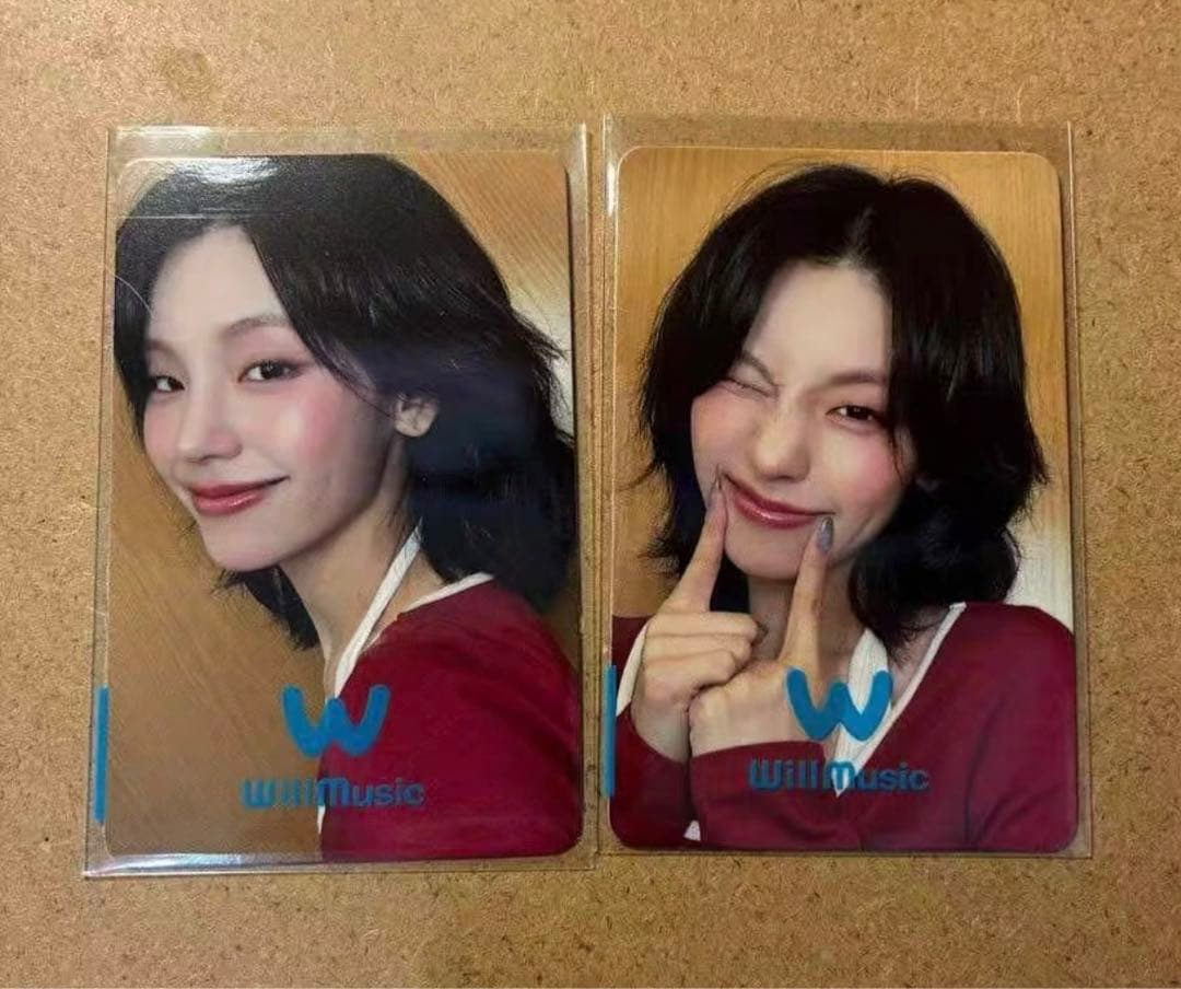 itzy Air イェジ 台湾 will music 当選者限定 2枚セット
