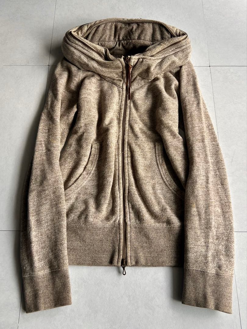 トップス NATURALVINTAGEGOA\"VolumeNeckSweatZHoodie