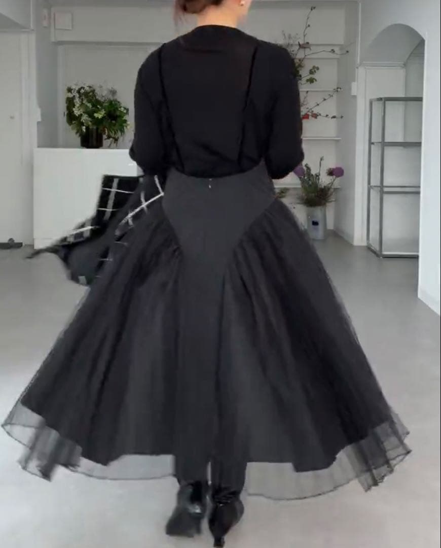 最終！shetokyo シートーキョー 極美品 Ophelia 0 黒　ワンピ