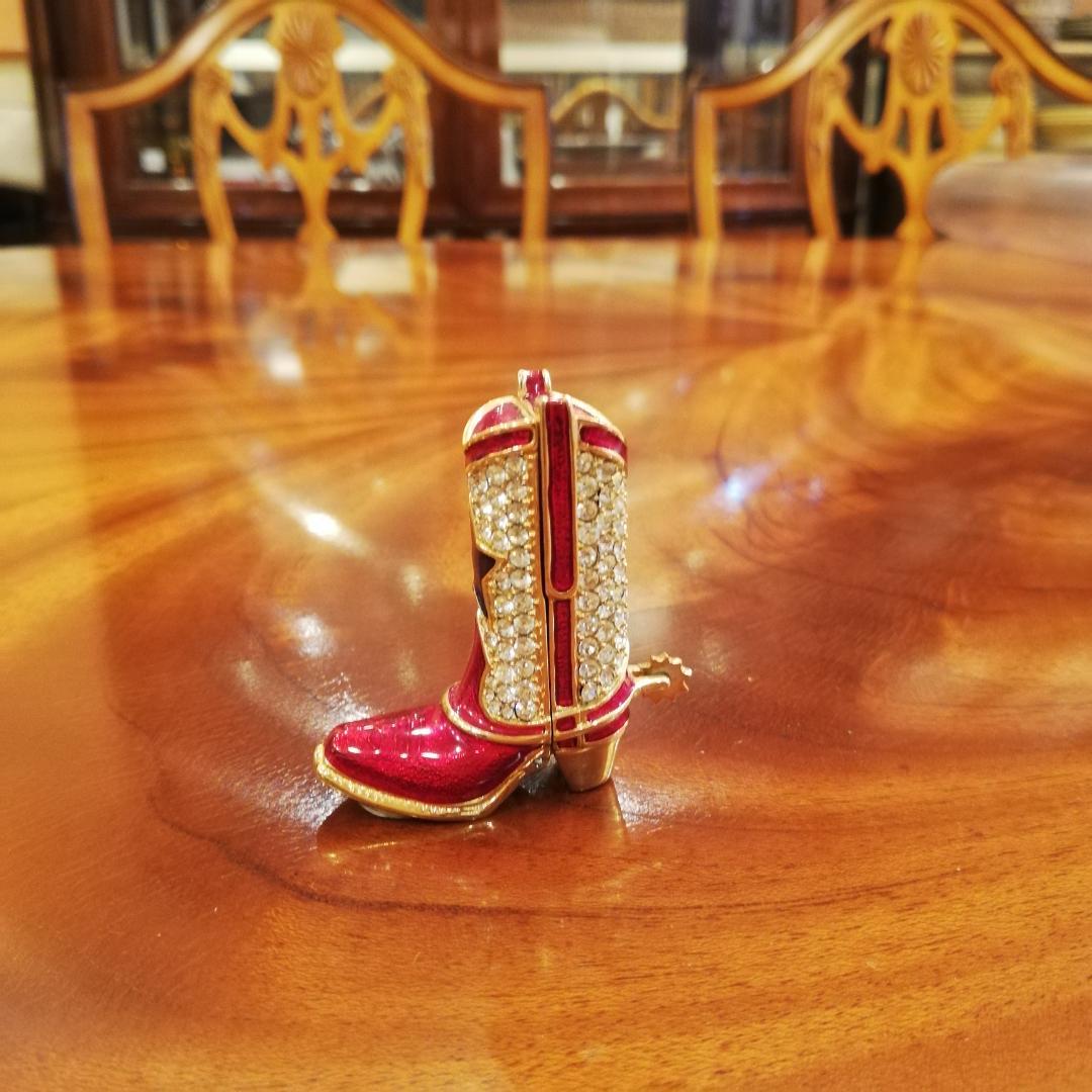 希少♠ESTEE LAUDE　練香水　トゥブーツ