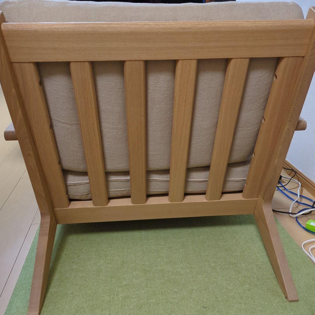 Re:CENO product｜1人掛けソファー NOANA【ナチュラル】