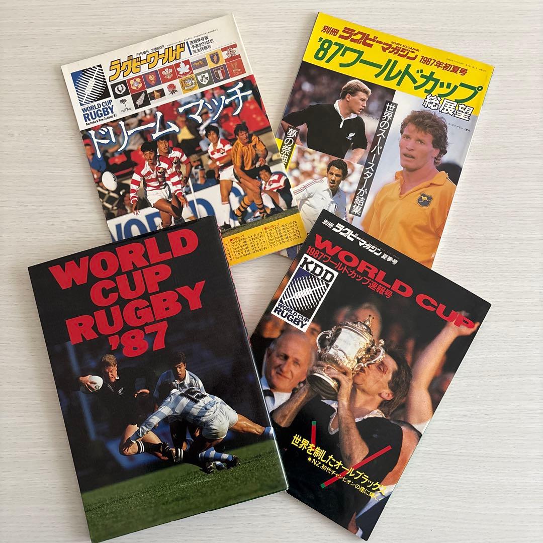 【超貴重】第1回ラグビーワールドカップ 1987 展望,予選速報,速報,総集編