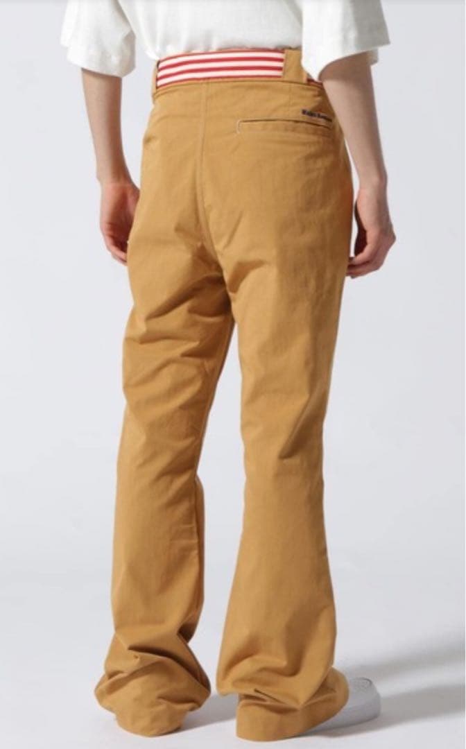 【新品タグ付】限定廃盤 アディダス×ウェールズボナー コラボチノパン ベルト付M