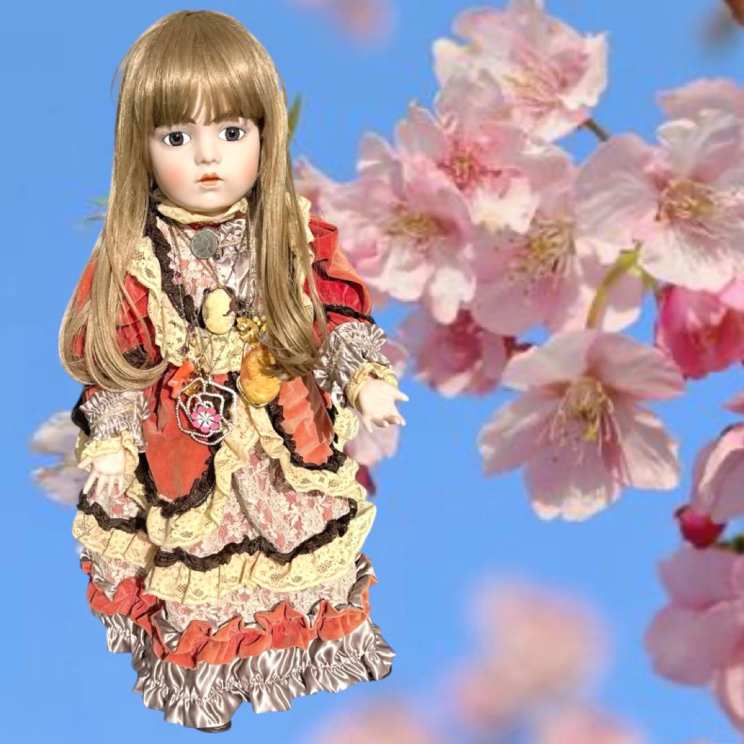 user_a792b3c9 ビスクドール ブリュ ジュン 証明書付き 桜色