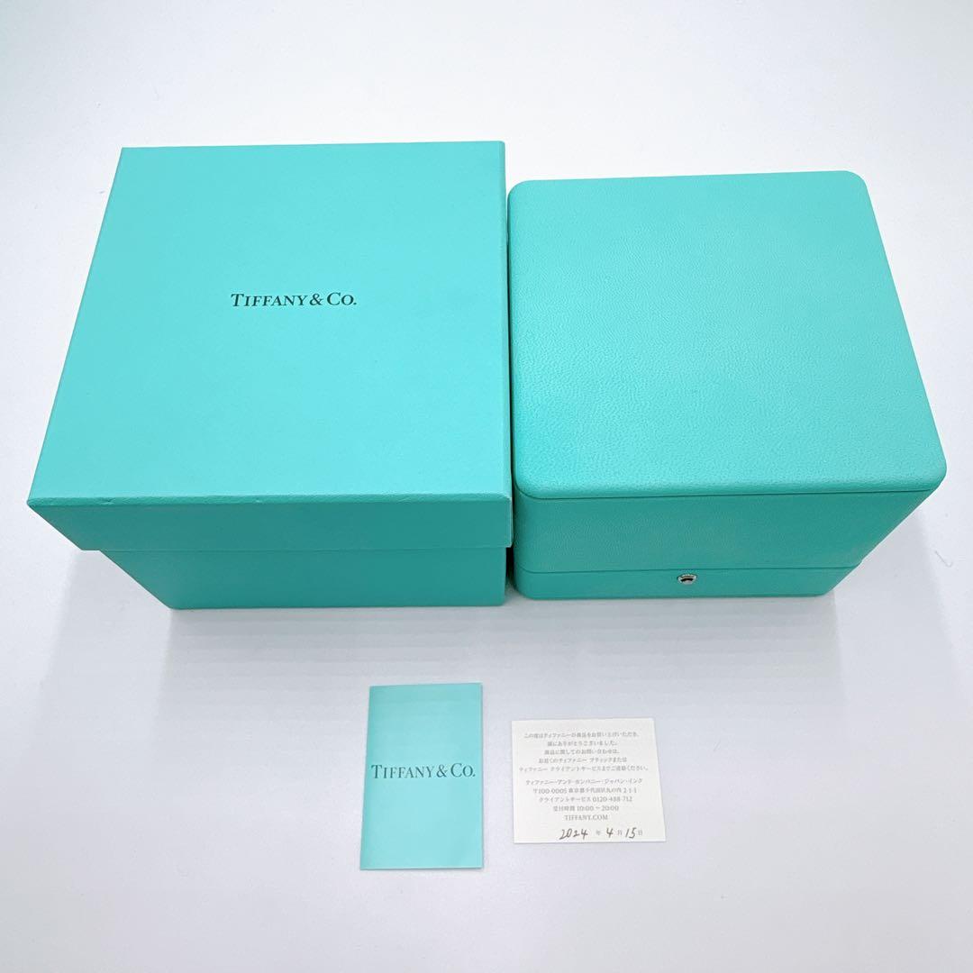 極美品 付属品付き ティファニー ボーンカフ スモール バングル シルバー925