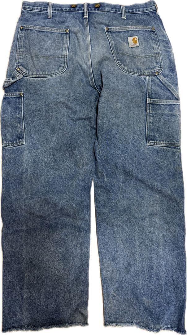 【00s/メキシコ製】Carhartt ダブルニーペインターデニムパンツ