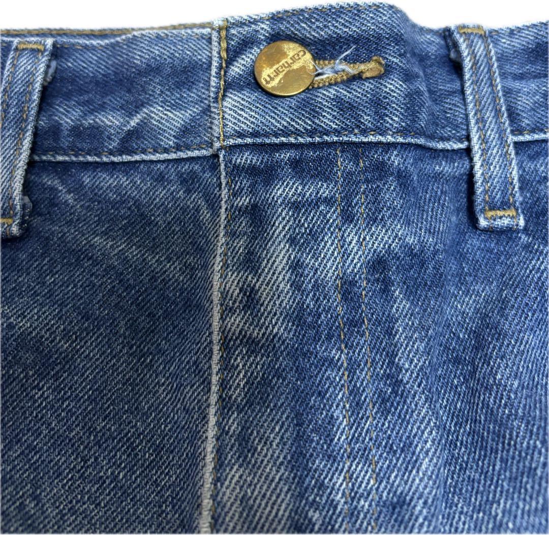 【00s/メキシコ製】Carhartt ダブルニーペインターデニムパンツ