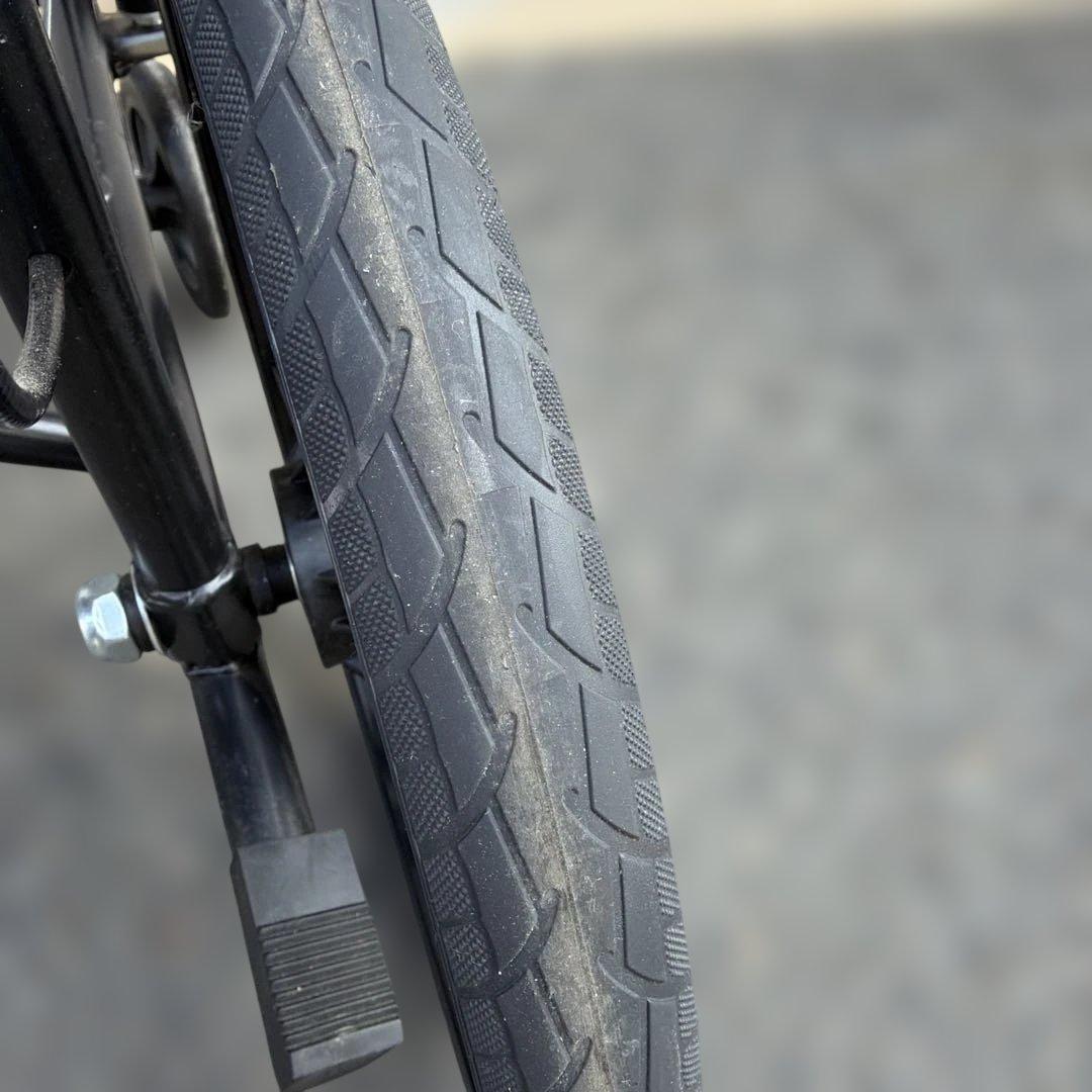 介助用 折りたたみ車椅子 ノーパンク 介助ブレーキ付 【A-265】