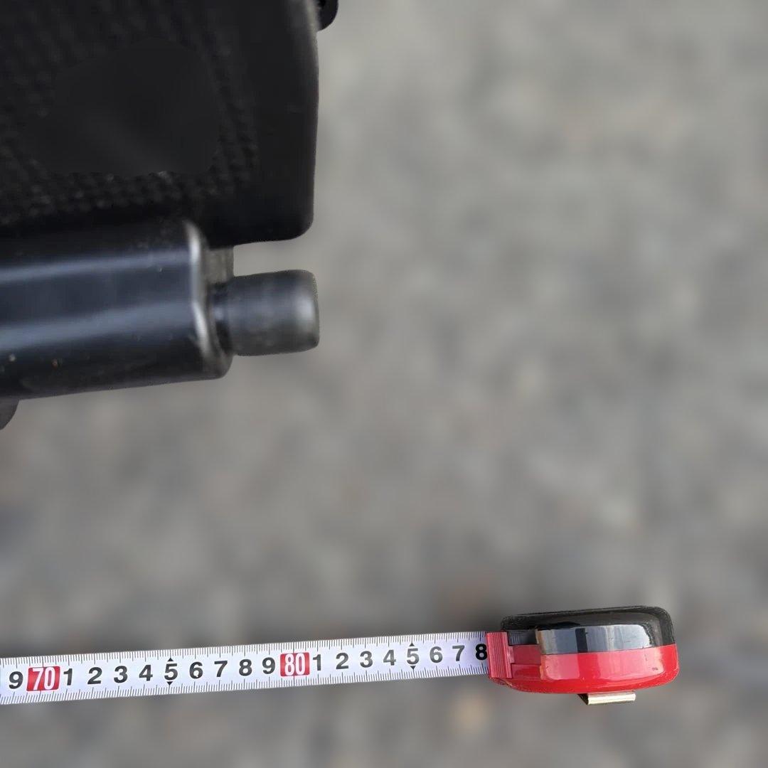 介助用 折りたたみ車椅子 ノーパンク 介助ブレーキ付 【A-265】