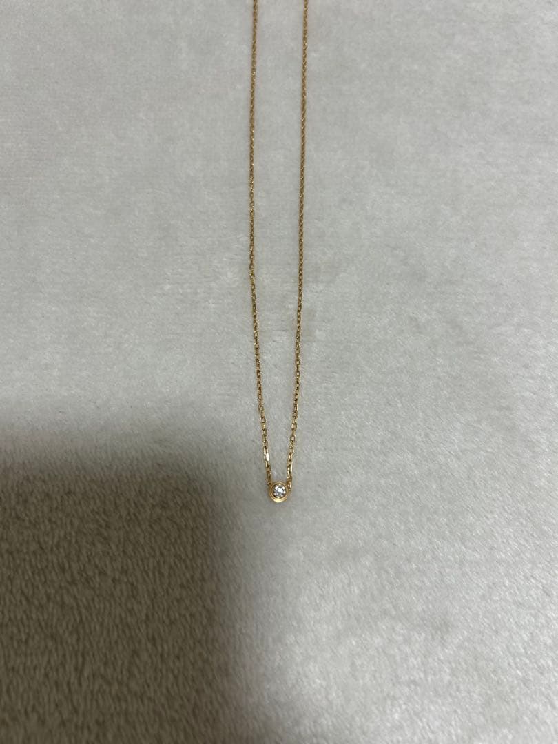 カルティエ ダムール ネックレス ピンクゴールド SM