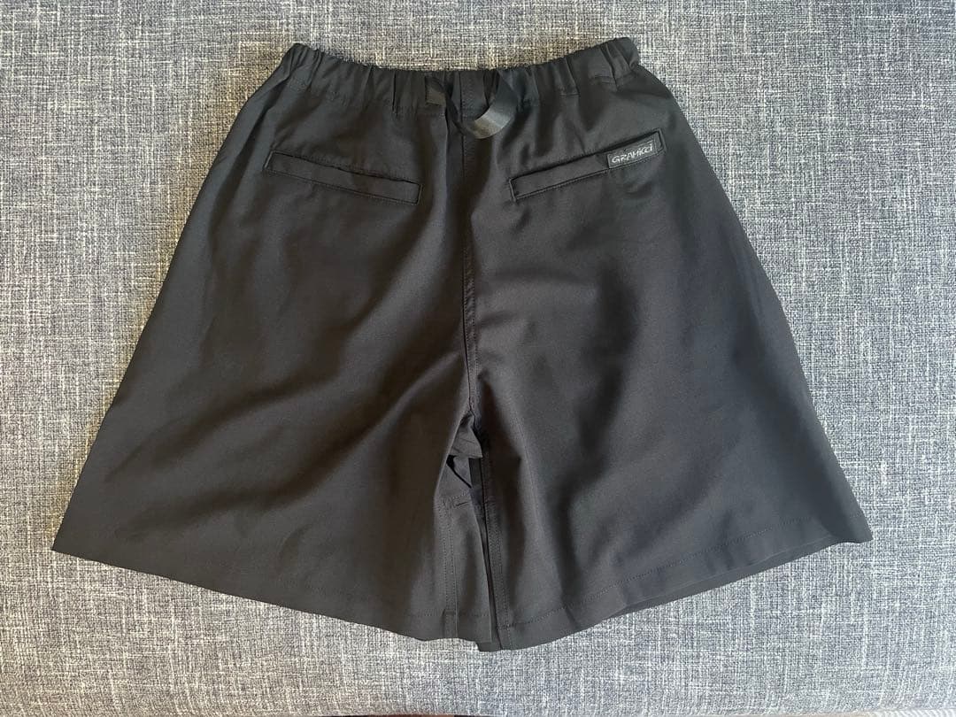 Gramicci（グラミチ）bshop別注2タックショーツ WOMEN ブラック