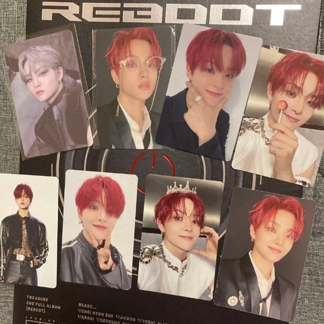 TREASURE トレジャー  REBOOT  ジフン　ラキドロ　トレカ