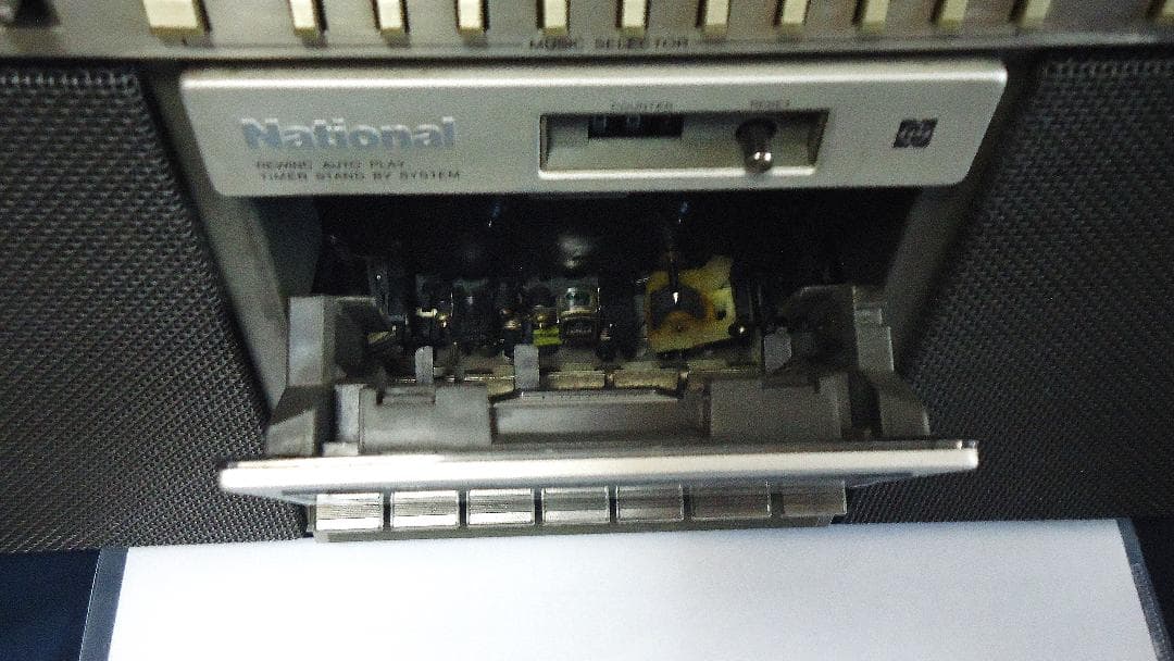 ♪昭和銘機 整備清掃ラジカセ National 「Disco M」RX-5700