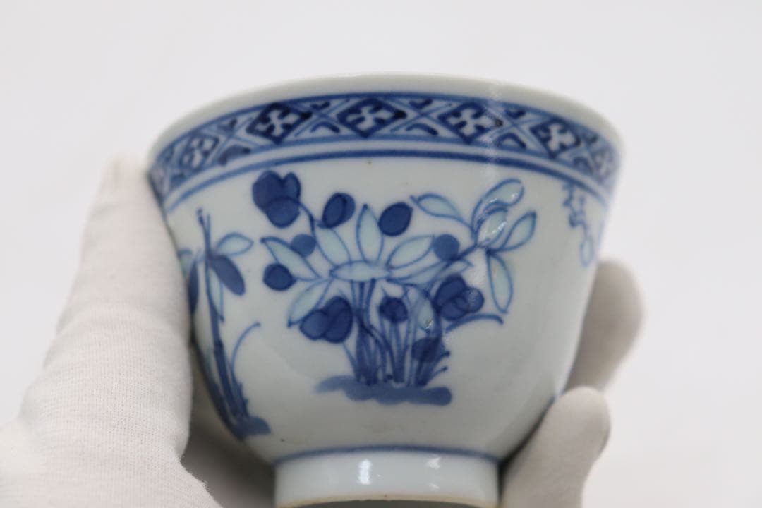 珍品　中国　清時代　大清康熙年製　蛍茶器7点　送料込み0617