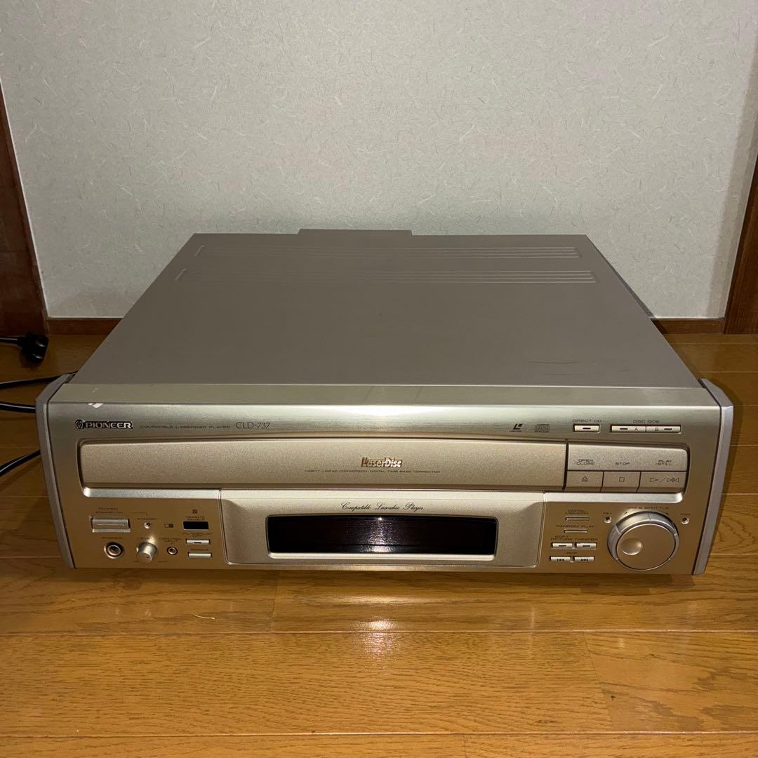 パイオニア　レーザーディスクプレーヤー　CD対応　CLD-737動作品