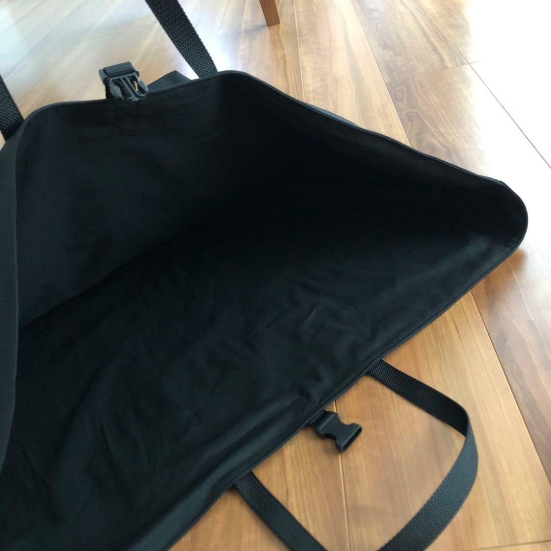 あみ様オーダーサイズチェアー用バッグブラック8号帆布生地2点