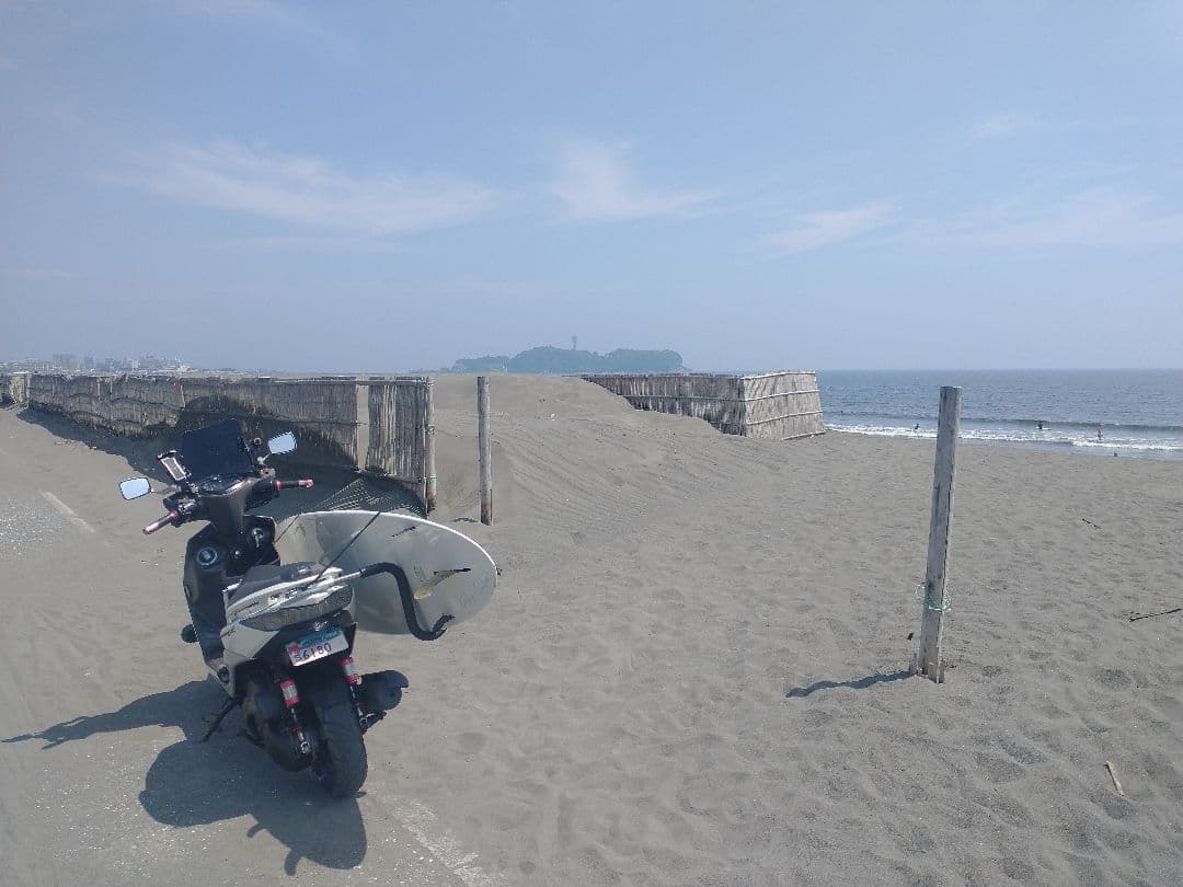 カブアドレスリードジャイロレッツ原付二種、原付スクーター用のサーフボードキャリア