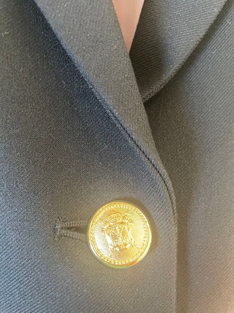 【イデアルーチェ/idealuce】クラシカルジレ ブラック(裏地ピンク)