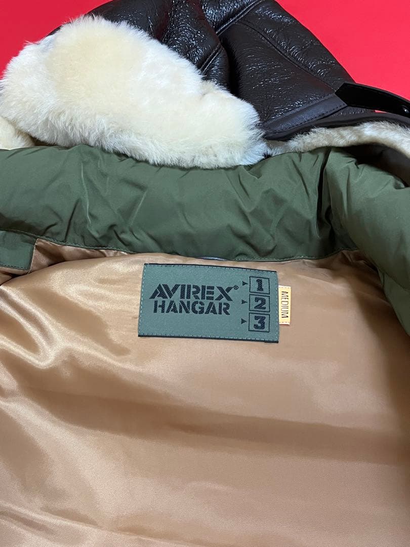 新品未使用 AVIREX　ストーム フーディ ベスト Mサイズ