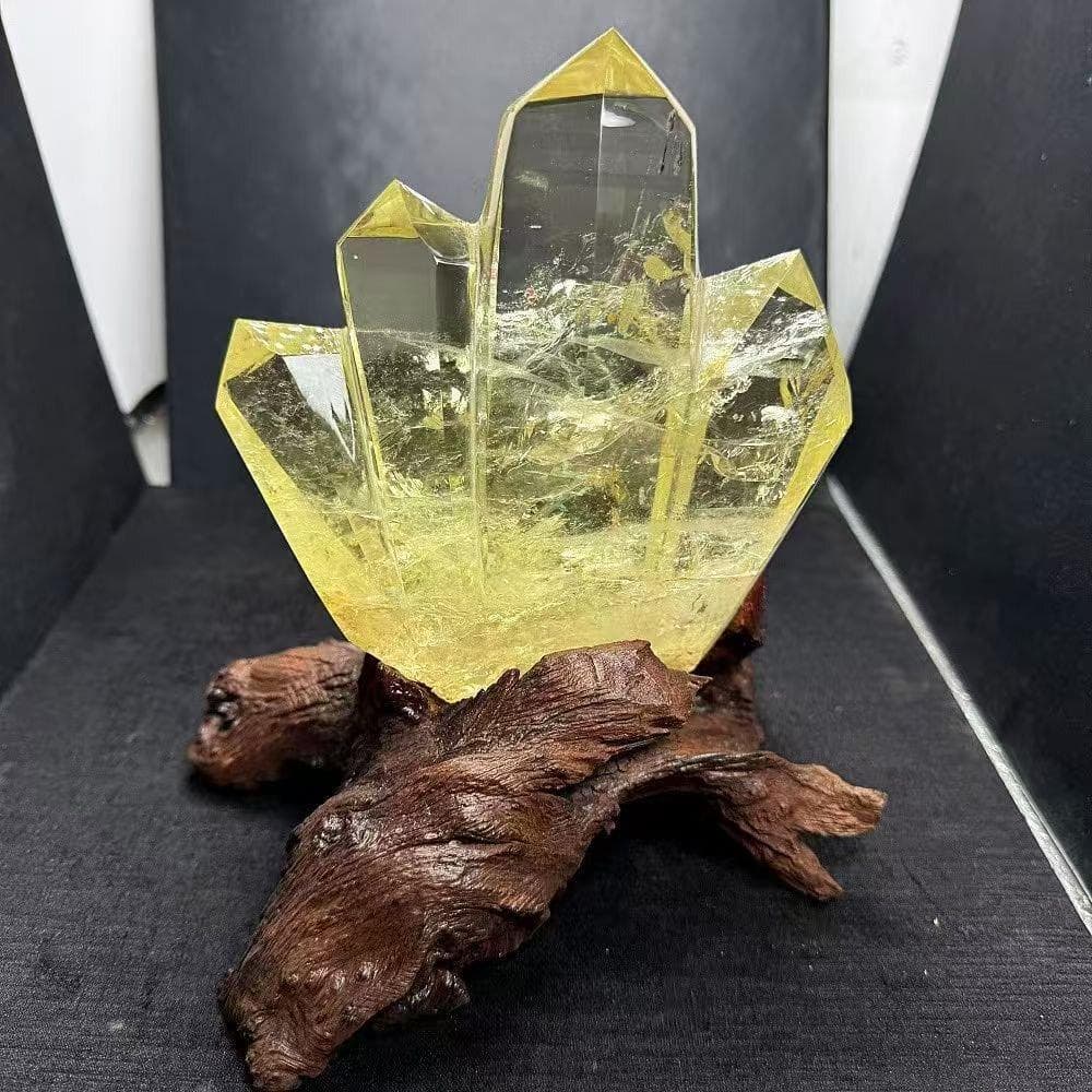 AAAAA級金運UP天然シトリン六角柱B0105/YS/1030133/699A