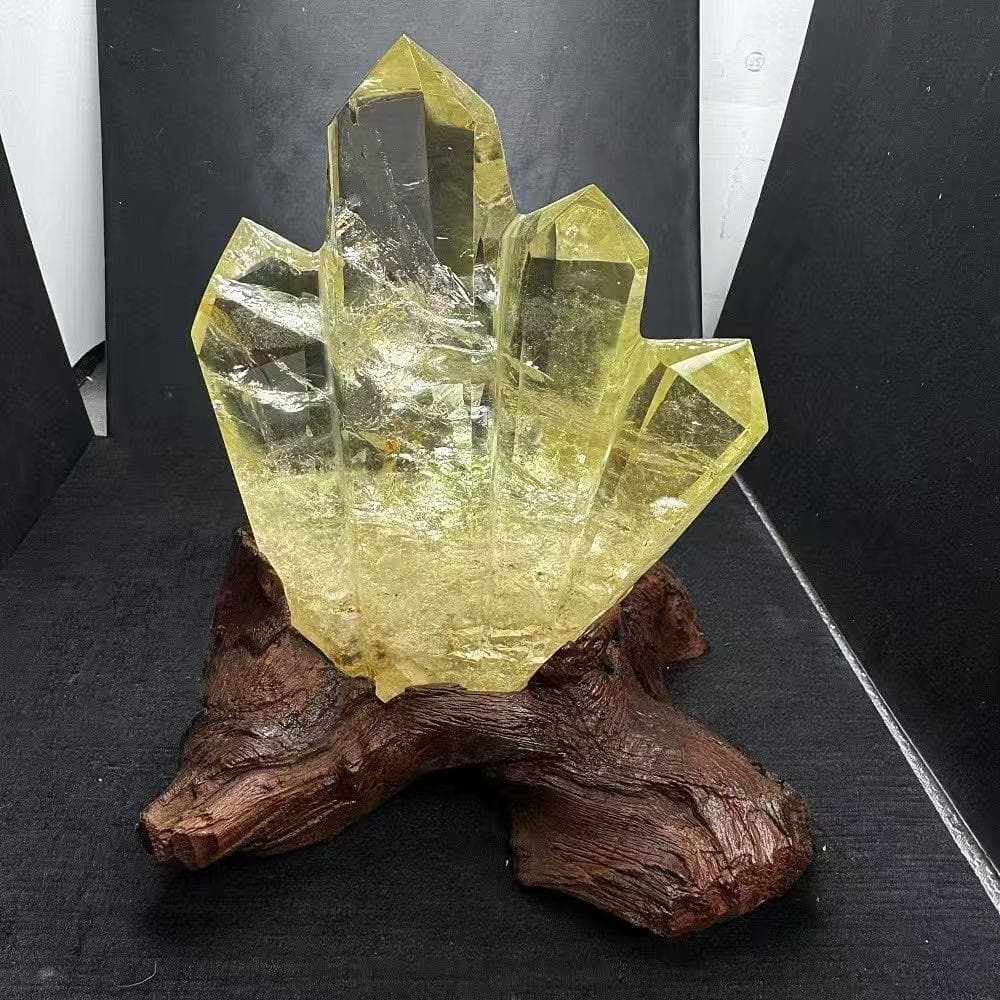 AAAAA級金運UP天然シトリン六角柱B0105/YS/1030133/699A