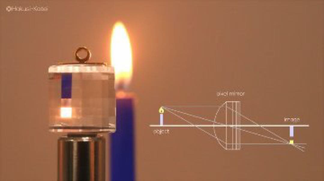 ピクセルミラー A品 天然水晶 ネックレス 依田貴石 ペンダントトップ