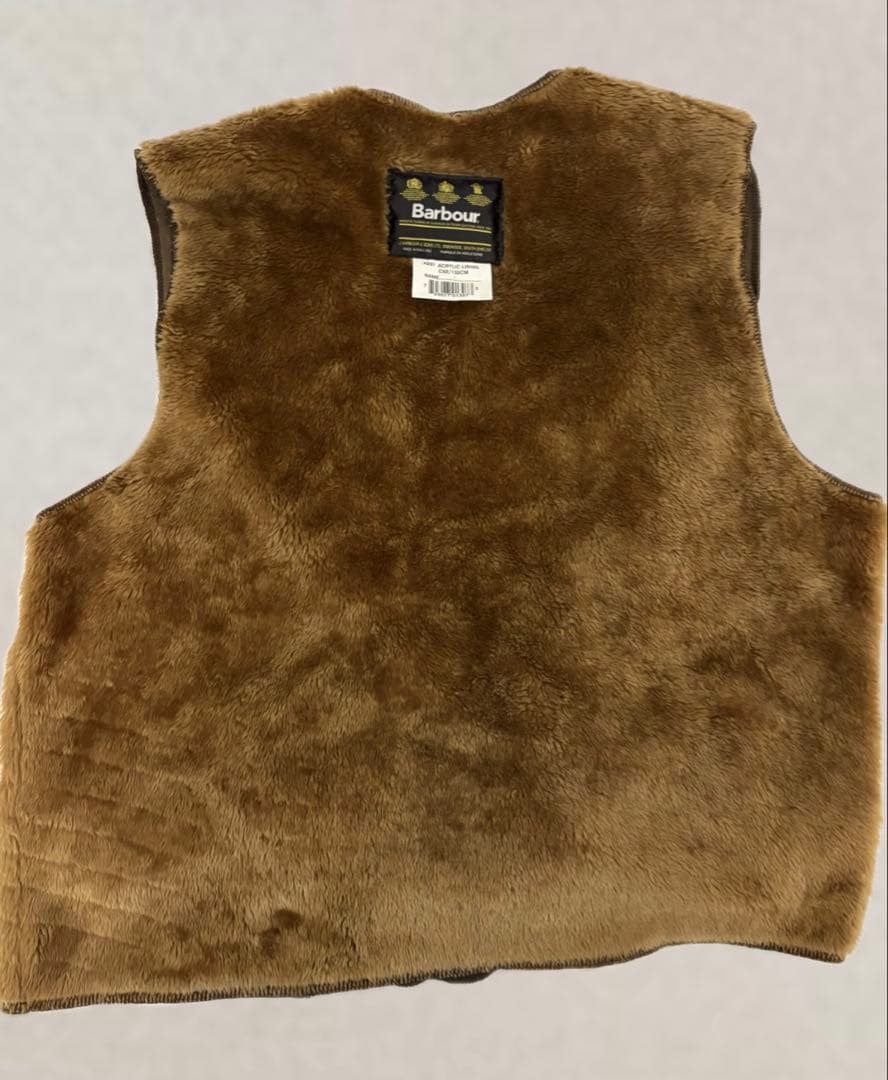 England製 vintage barbour バブアー ファー ライナー