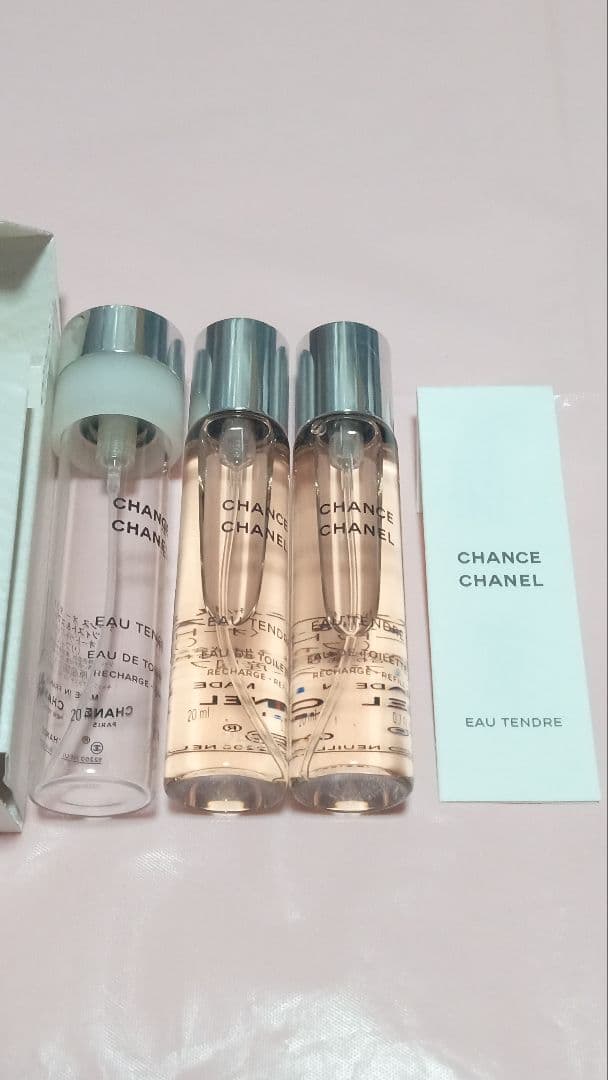 2本 未使用●シャネル チャンス オー タンドゥル ツィスト&スプレイ 20ml