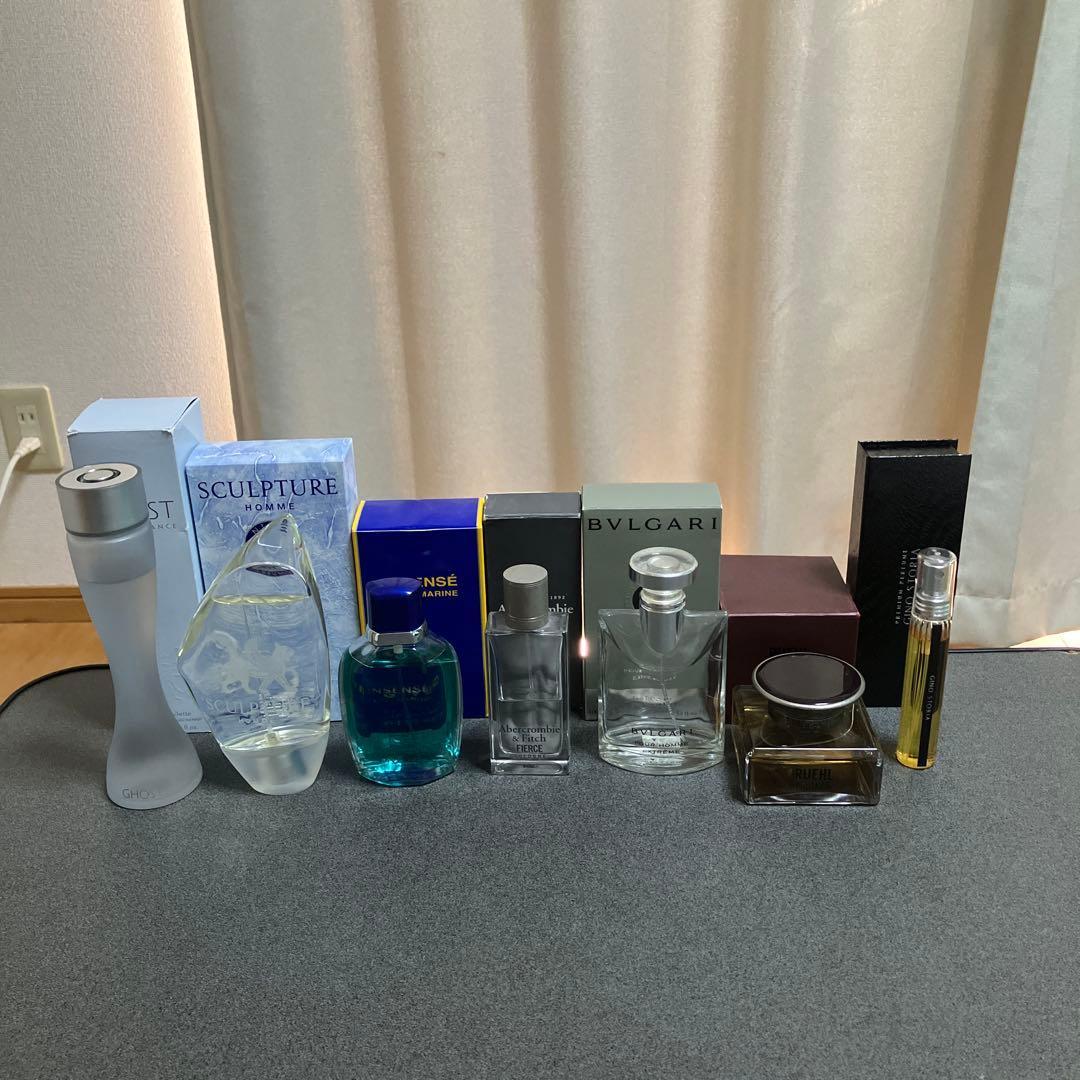 メンズ香水　7点　ゴースト　ジバンシー他
