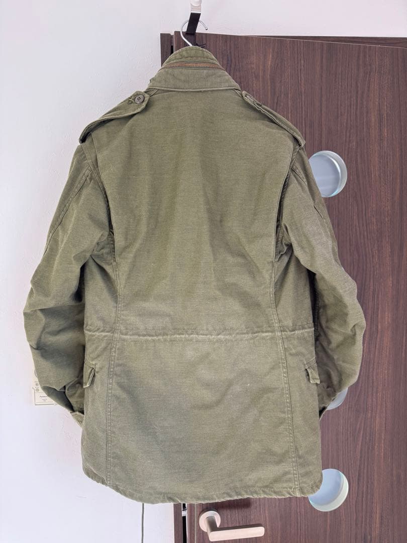 ミリタリージャケット オリーブ　M-65 Sサイズ