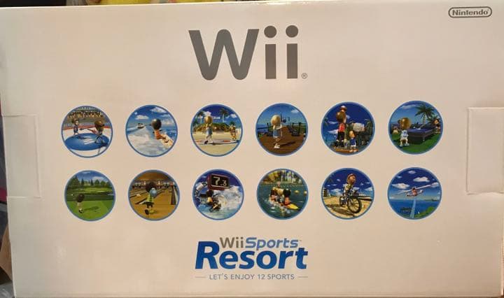 Wii  新品、未開封　Nintendo Wii sports 本体・リモコン