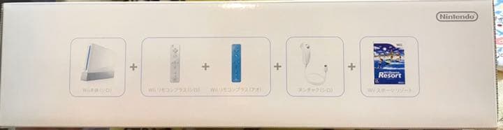 Wii  新品、未開封　Nintendo Wii sports 本体・リモコン