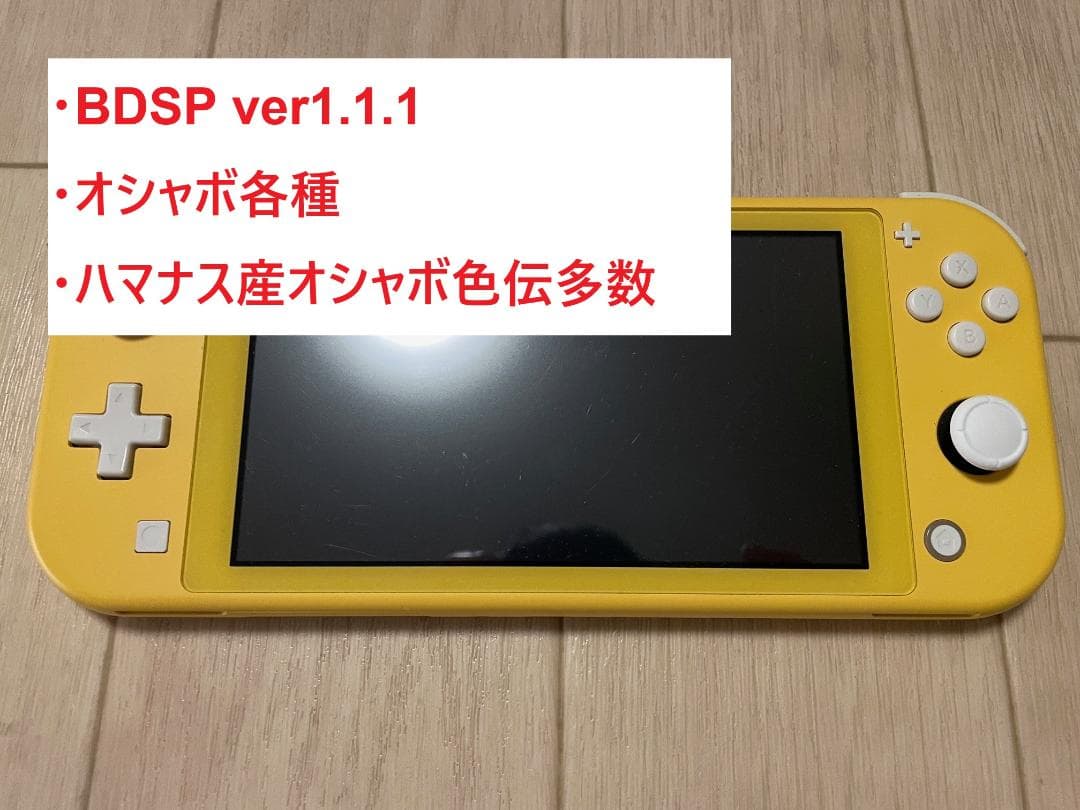 Nintendo Switch Lite 本体 (bdsp1.1.1)