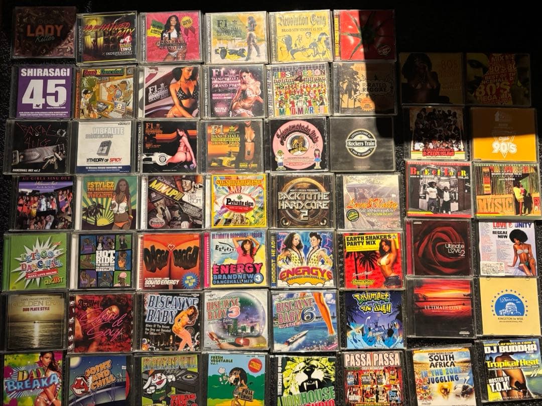 レゲエ／ダンスホール MIX CD 大量まとめ売り 54枚 90s〜2000s