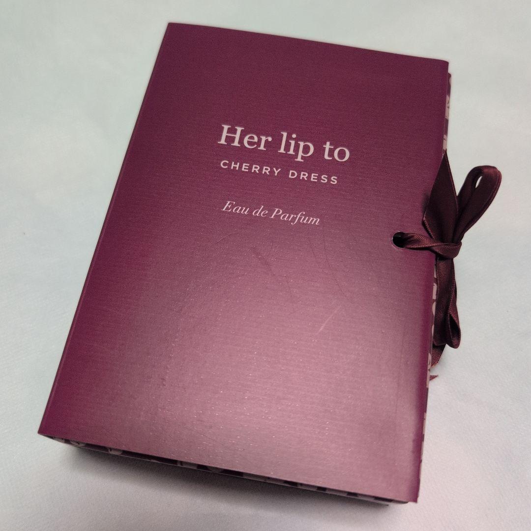 Her lip to CHERRY DRESS 30ml 香水