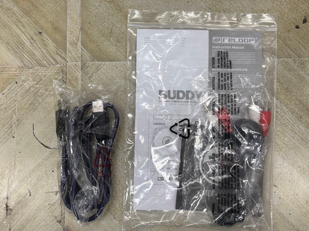 Reloop Buddy DJコントローラー Compact 2-Deck 18