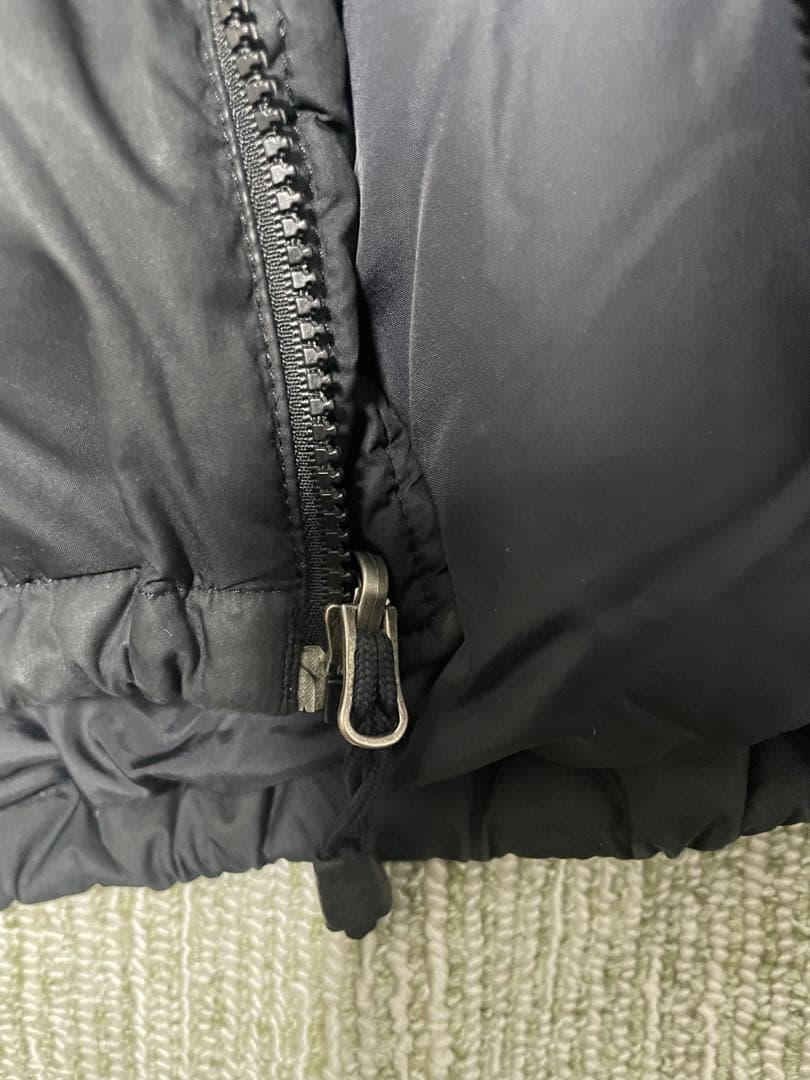 THE NORTH FACE ブラック ダウンジャケット (ヌプシ）