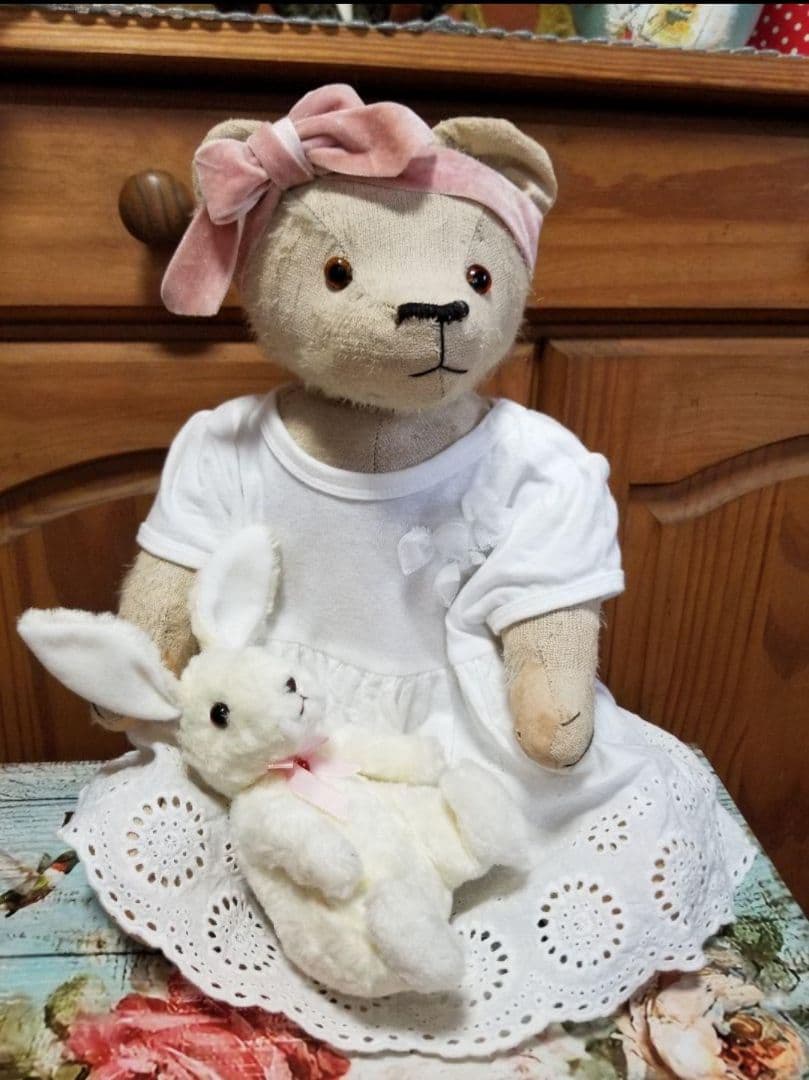 フランス　アンティーク　テディベア