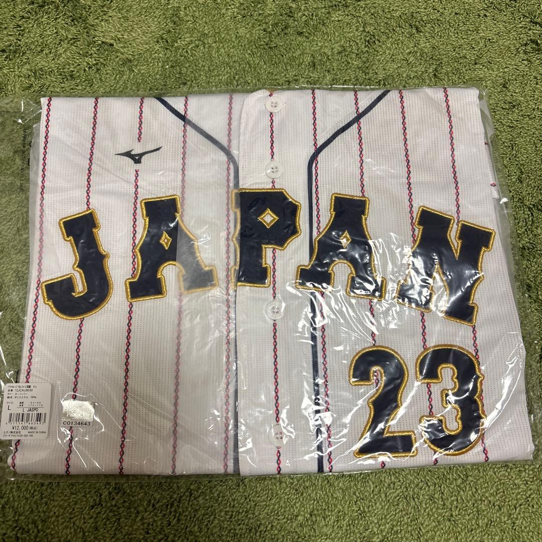 【未開封、未使用‼️】ヌートバー　選手侍JAPANユニフォーム　L