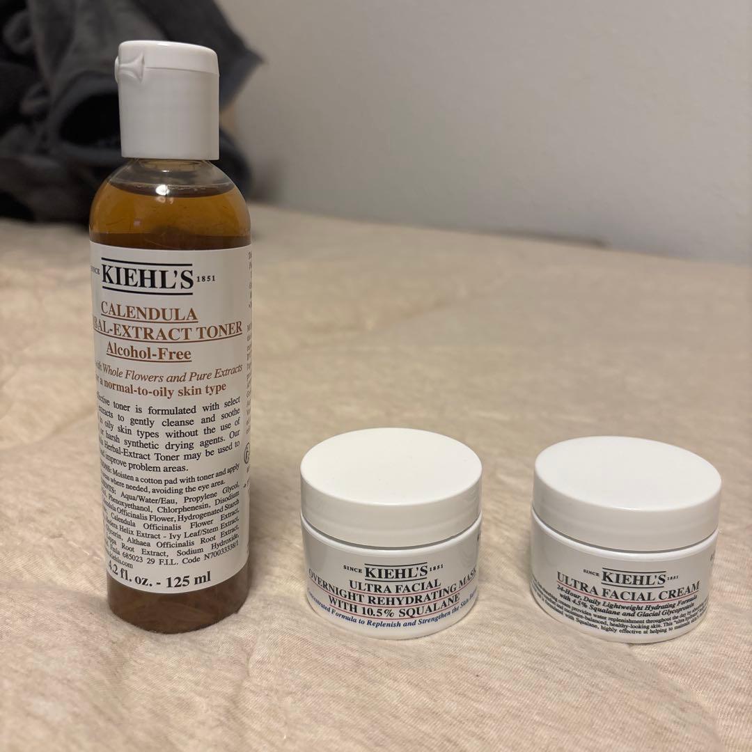 キールズ　化粧水　クリームセット