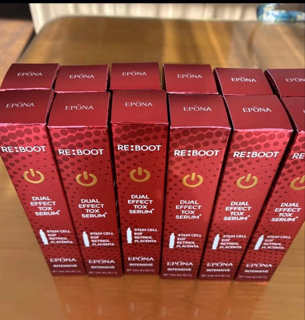 美容液 EPONA REBOOT DUAL EFFECT TOX SERUM