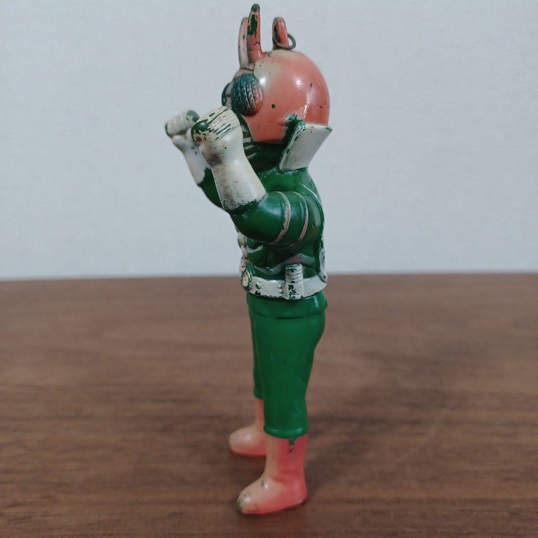 当時もの　ポピー製　仮面ライダー５種　希少ソフビペンダントトップ （チェーン無）