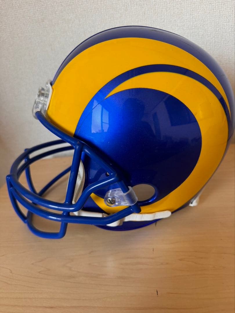 g855 ロサンゼルス ラムズ リデル スピード オーセンティック ヘルメット