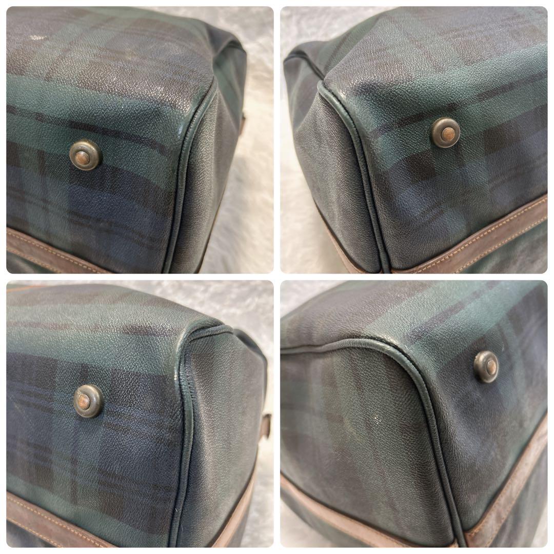 ラルフローレン ブラックウォッチ ボストンバッグ　特大　大容量 ビンテージ 希少