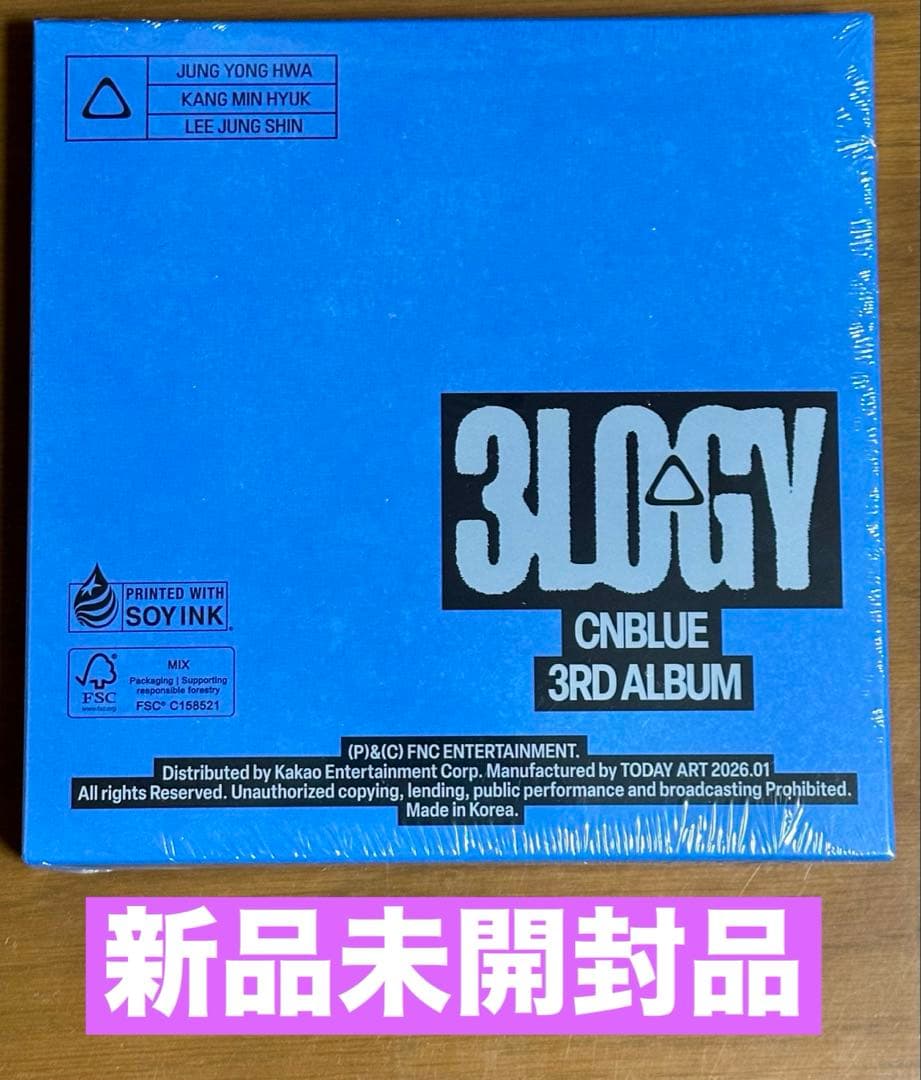 CNBLUE 3LOGY BANDANA Ver. 新品未開封品