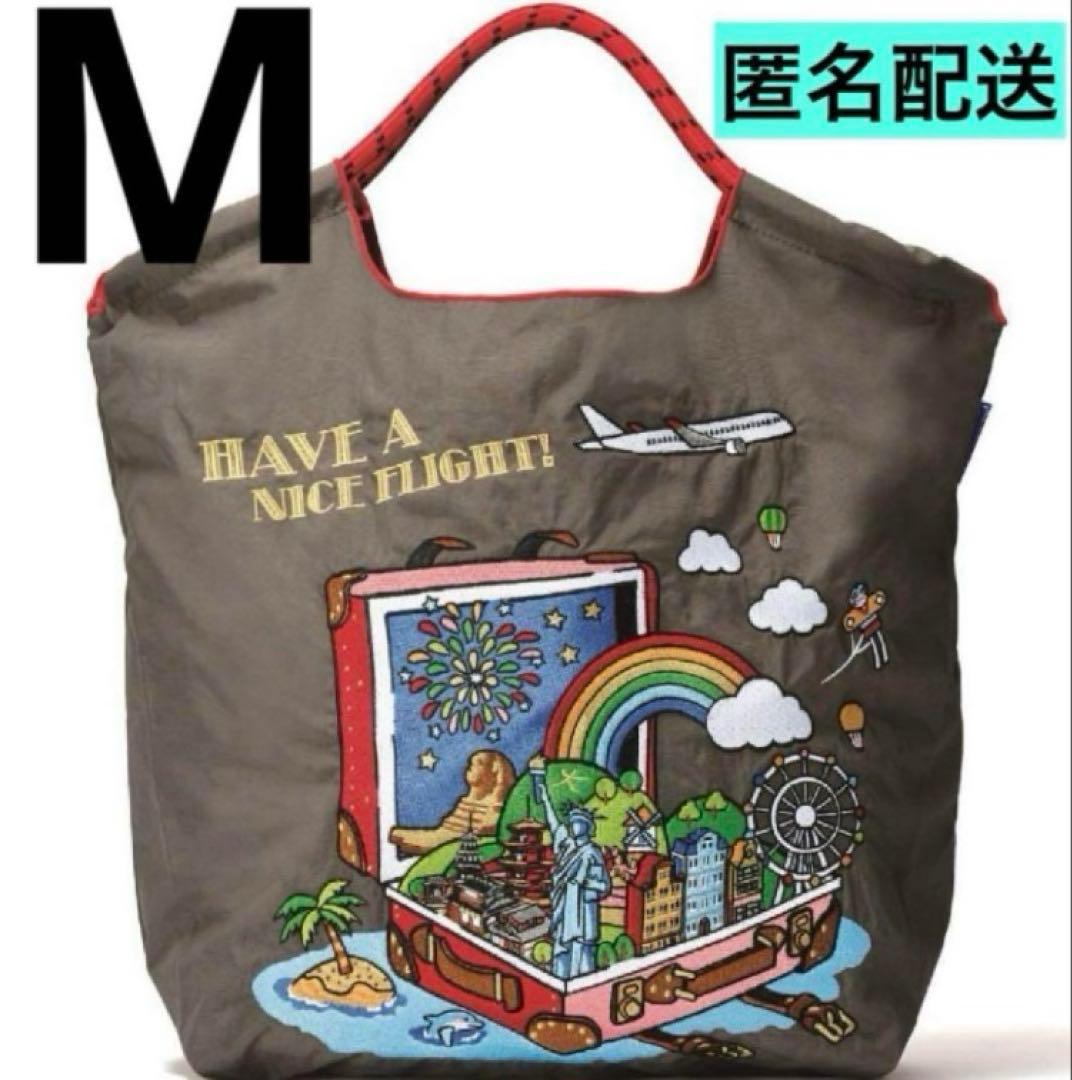 【限定品】Ball&Chain★JAL国内線機内販売エコバッグMサイズ★グレー