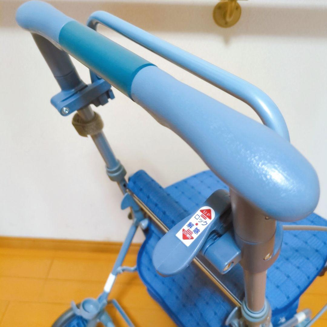 ✨美品✨島製作所 シルバーカー Rhythm リズム RWC 人気のブルー♪